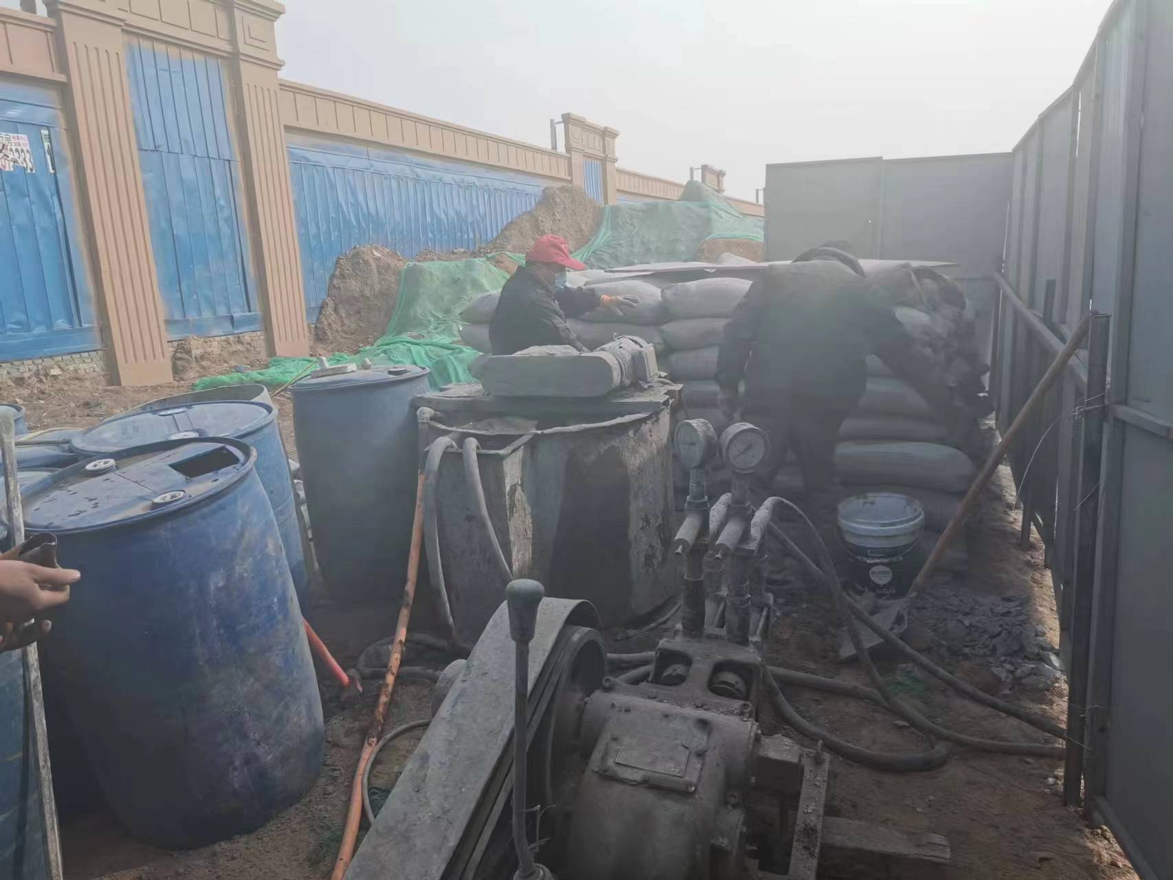 广灵地基沉降注浆加固